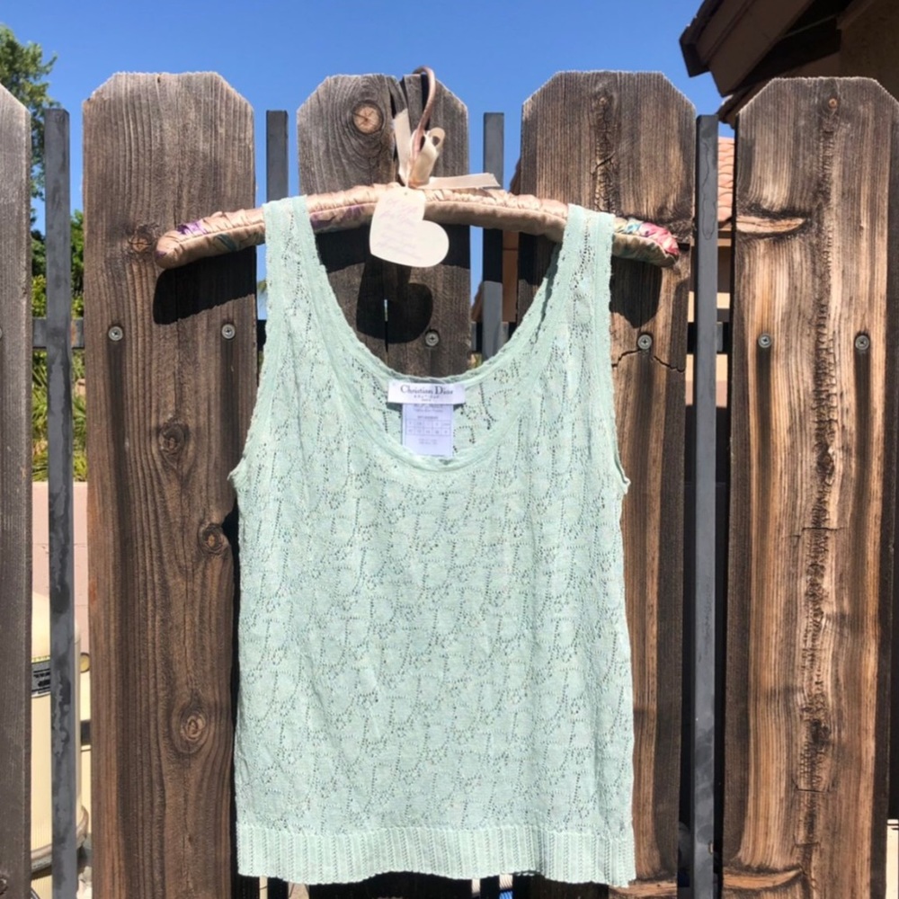 Rare Dior Monogram Tank